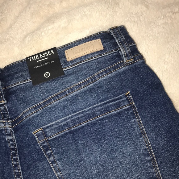 BlankNYC cutoff blue jean shorts ripped 27 new NWT - Picture 6 of 8
